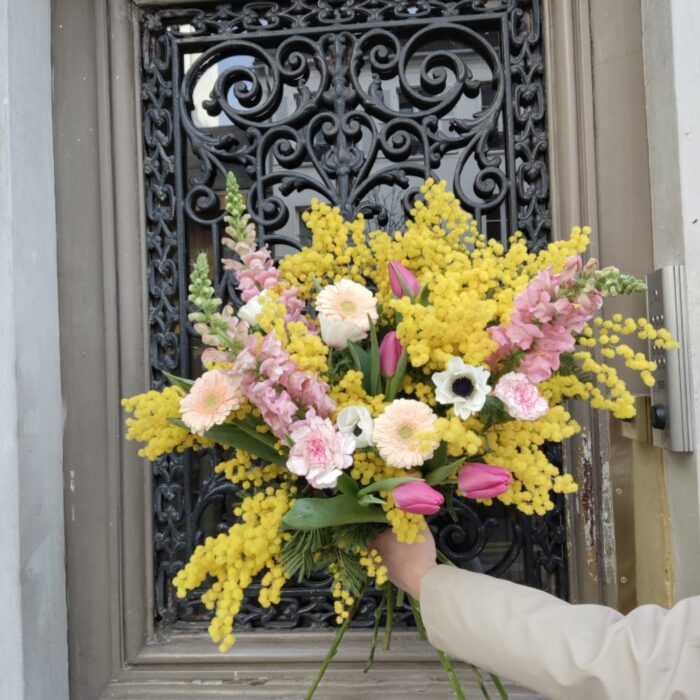 mimosa bouquet de fleurs de saison livraison de fleurs à domicile livraison paris livraison Ile de France